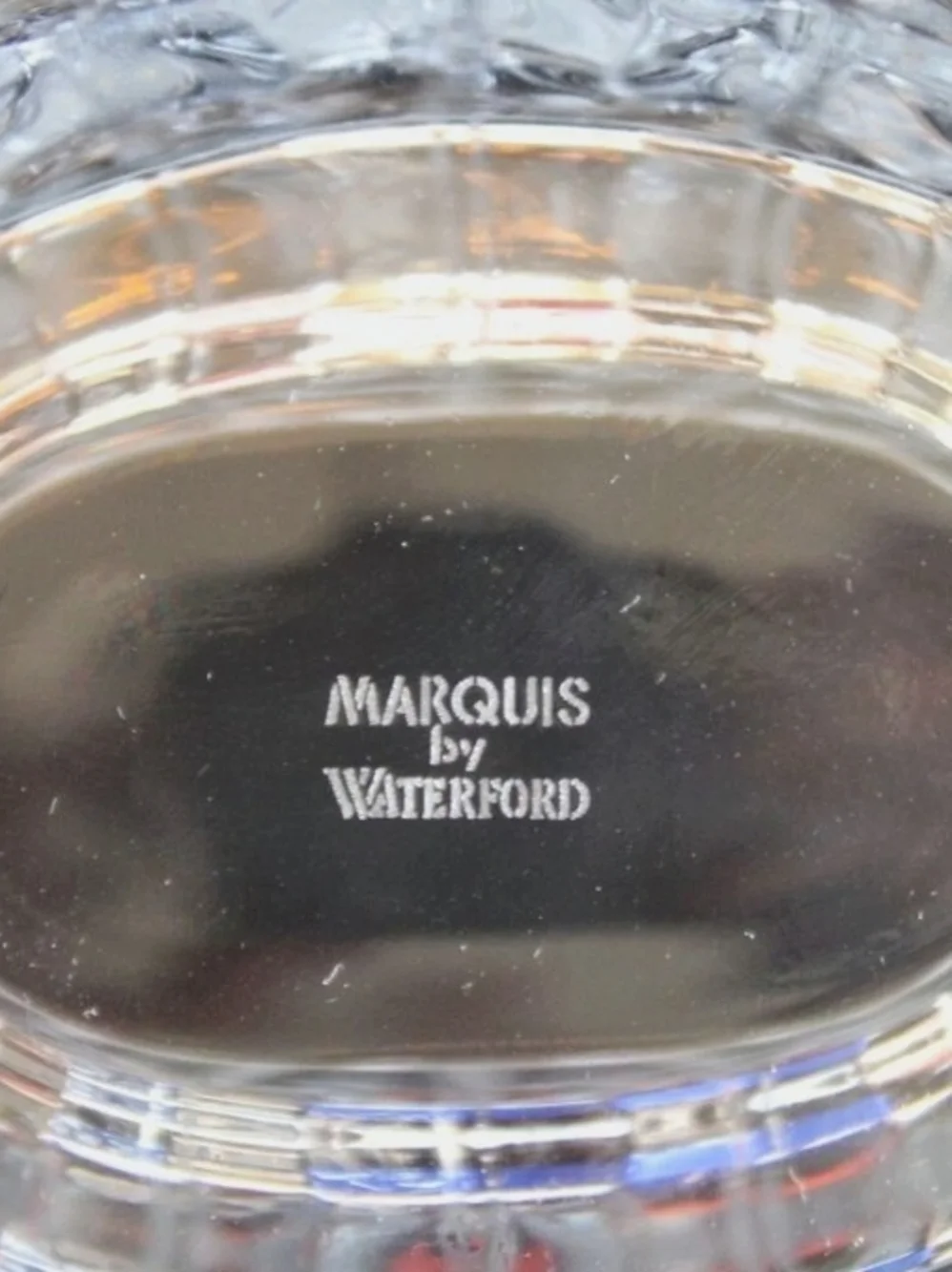 Waterford Black Typographic Wall Art - Arques Script